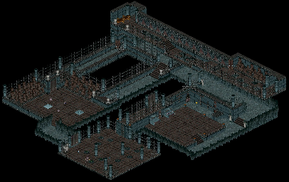 Thumbnail for a map of Island Of The White Leaf Desert Temple Of Bu - 2 for the PC game Relentless: Twinsen's Adventure.