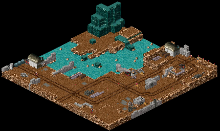 Thumbnail for a map of Polar Island Construction Site - 3 for the PC game Relentless: Twinsen's Adventure.