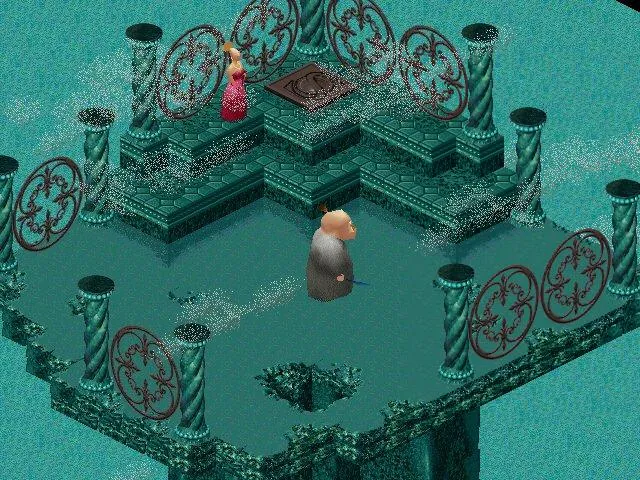 Thumbnail for a map of Polar Island Sendell's Well - Top for the PC game Relentless: Twinsen's Adventure.
