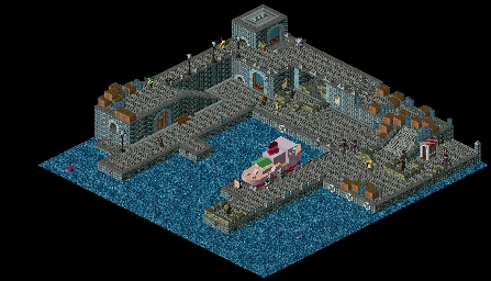 Thumbnail for a map of Principal Island Harbour for the PC game Relentless: Twinsen's Adventure.