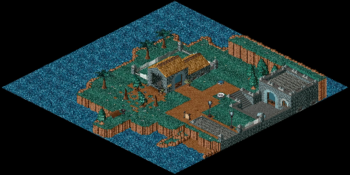 Thumbnail for a map of Proxima Island Proxim-City - 2 for the PC game Relentless: Twinsen's Adventure.