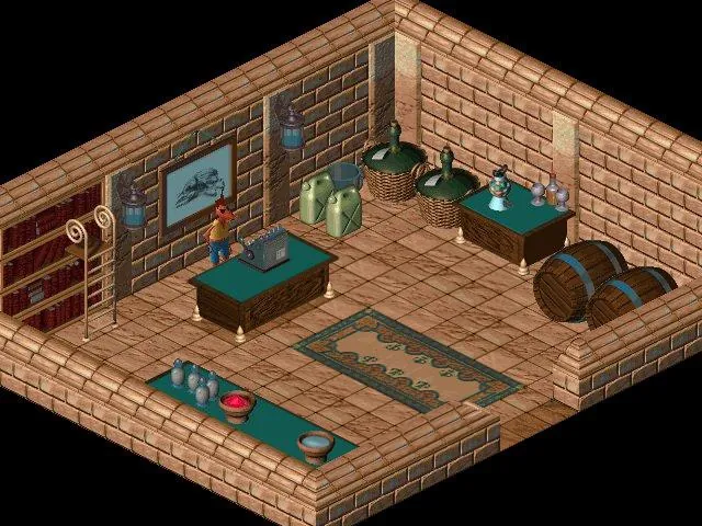 Thumbnail for a map of Proxima Island Proxim-City - Shop for the PC game Relentless: Twinsen's Adventure.