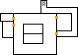 Thumbnail for a map of Residence B1 for the PC game Resident Evil.