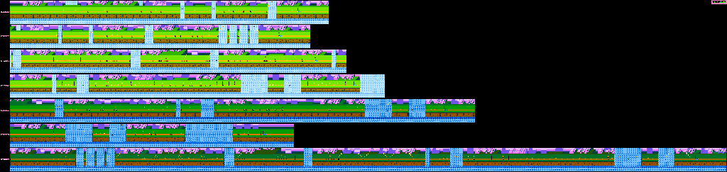 Thumbnail for a map of Granville Zone Nolan's Arcade - Bit.Trip Retro City for the PC game Retro City Rampage DX.