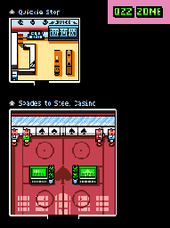 Thumbnail for a map of Ozz Zone Interiors for the PC game Retro City Rampage DX.