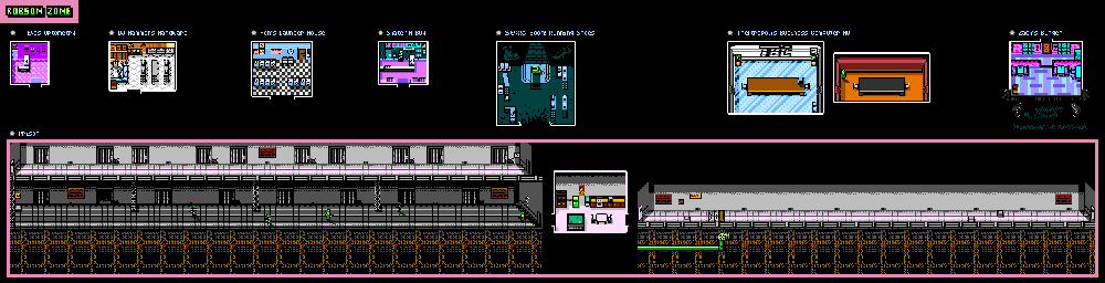 Thumbnail for a map of Robson Zone Interiors for the PC game Retro City Rampage DX.