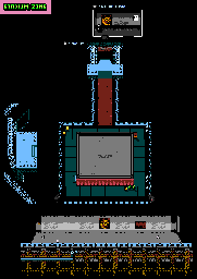 Thumbnail for a map of Stadium Zone Stadium for the PC game Retro City Rampage DX.