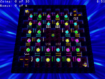 Thumbnail for a map of Classic At The Edge Of Space And Time: A Thousand Gateways for the PC game Return Of The Phantom.