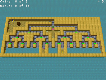 Thumbnail for a map of Classic Atlantis: Binary Thinking for the PC game Return Of The Phantom.