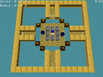 Thumbnail for a map of Classic Atlantis: Pacifist for the PC game Return Of The Phantom.