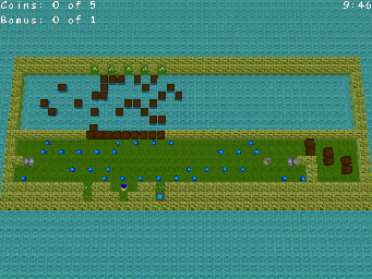 Thumbnail for a map of Classic Retrogaming, Wonderland-Style: Frogger! for the PC game Return Of The Phantom.