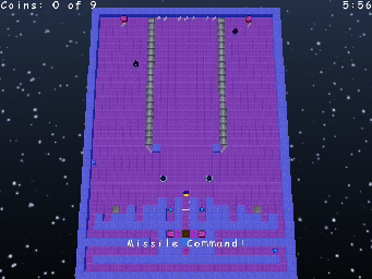 Thumbnail for a map of Classic Retrogaming, Wonderland-Style: Missile Command! for the PC game Return Of The Phantom.