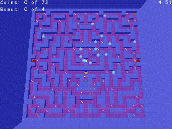 Thumbnail for a map of Classic Retrogaming, Wonderland-Style: Ms. Pac-Man! for the PC game Return Of The Phantom.