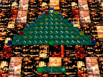 Thumbnail for a map of Classic Retrogaming, Wonderland-Style: Q-Bert! for the PC game Return Of The Phantom.