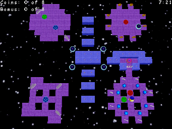 Thumbnail for a map of Classic Robot City: Space Station Zeta for the PC game Return Of The Phantom.