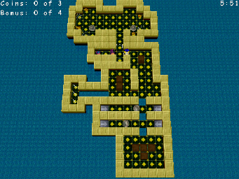 Thumbnail for a map of Classic Temple Of Fire: Repetition for the PC game Return Of The Phantom.