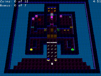 Thumbnail for a map of Classic The Haunted Castle: This Doesn't Look Very Inviting for the PC game Return Of The Phantom.