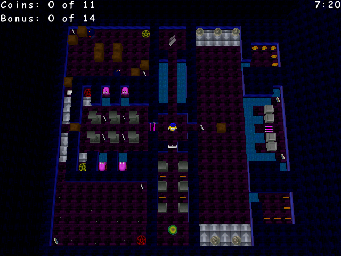 Thumbnail for a map of Classic The Haunted Castle: Traps! for the PC game Return Of The Phantom.