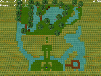 Thumbnail for a map of Classic The Secret Garden: A Day In The Garden for the PC game Return Of The Phantom.