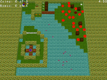 Thumbnail for a map of Classic The Secret Garden: A Shortcut Through Mushrooms for the PC game Return Of The Phantom.