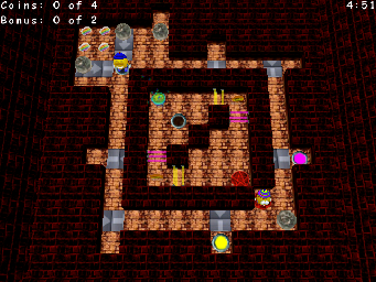 Thumbnail for a map of Classic Underwonderworld: Don't Make A Move! for the PC game Return Of The Phantom.