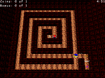 Thumbnail for a map of Classic Underwonderworld: Spiral for the PC game Return Of The Phantom.