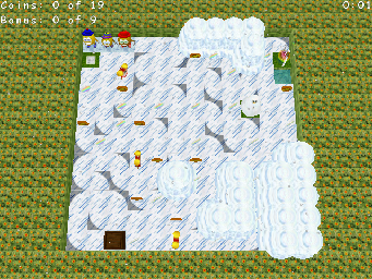 Thumbnail for a map of Deluxe And Then There Were Three: Snow Day for the PC game Return Of The Phantom.