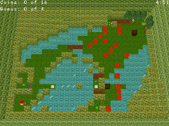 Thumbnail for a map of Deluxe Qookie's Cottage: Discovery At Mountain Lake for the PC game Return Of The Phantom.