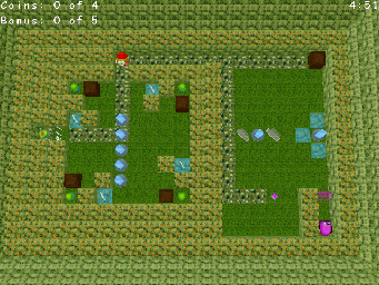 Thumbnail for a map of Deluxe Qookie's Cottage: Friend Or Foe for the PC game Return Of The Phantom.