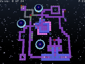 Thumbnail for a map of Deluxe Rescue In Space: Boarding Party for the PC game Return Of The Phantom.