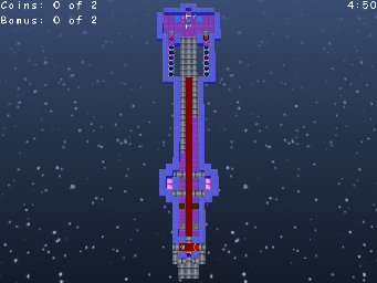 Thumbnail for a map of Deluxe Rescue In Space: Guard Corridor for the PC game Return Of The Phantom.