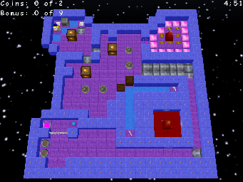 Thumbnail for a map of Deluxe Rescue In Space: Stinky's Solo Adventure for the PC game Return Of The Phantom.