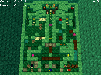 Thumbnail for a map of Deluxe Secret Passages: Gateway To The Rainbow World for the PC game Return Of The Phantom.