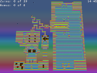 Thumbnail for a map of Deluxe The Rainbow World: The End Of The Rainbow for the PC game Return Of The Phantom.
