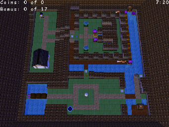 Thumbnail for a map of Deluxe Wondertown: The Gates To The Old City for the PC game Return Of The Phantom.