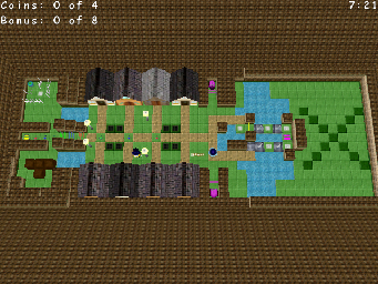 Thumbnail for a map of Deluxe Wondertown: Wonderland Invastion! for the PC game Return Of The Phantom.