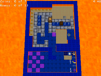 Thumbnail for a map of Platinum The Goop Machine for the PC game Return Of The Phantom.