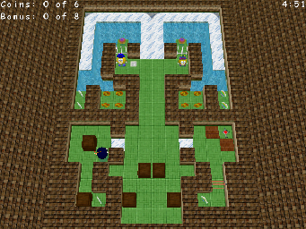 Thumbnail for a map of Tutorial Turtorial Set 1: Combination Puzzle for the PC game Return Of The Phantom.