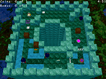 Thumbnail for a map of Tutorial Turtorial Set 1: Loof Vs The Kaboom!s for the PC game Return Of The Phantom.