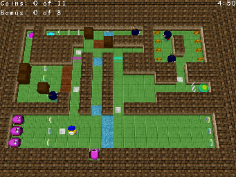 Thumbnail for a map of Tutorial Turtorial Set 2: Coins For Better And Worse for the PC game Return Of The Phantom.