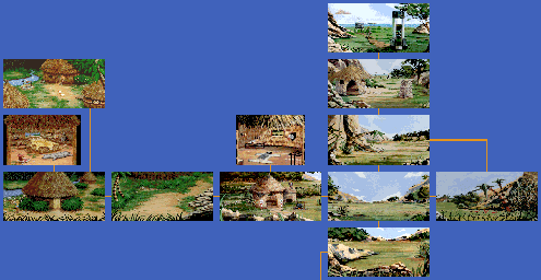Thumbnail for a map of Lowlands (Unmarked) for the PC game Rex Nebular And The Cosmic Gender-Bender.