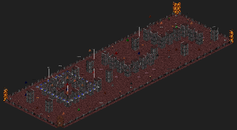 Thumbnail for a map of Comm-bat 18: Picture This for the PC game Rise Of The Triad.