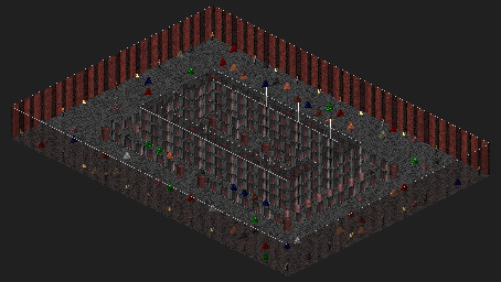 Thumbnail for a map of Comm-bat 19: Mark's Madness for the PC game Rise Of The Triad.