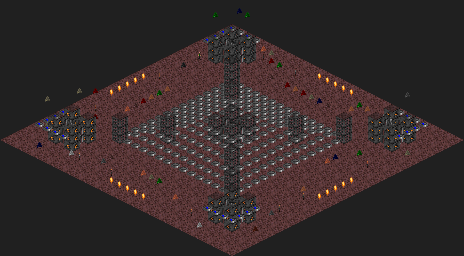 Thumbnail for a map of Comm-bat 23: Giza for the PC game Rise Of The Triad.