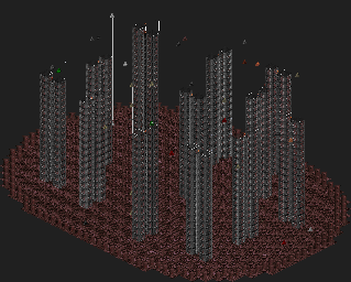 Thumbnail for a map of Comm-bat 25: Into The Fray for the PC game Rise Of The Triad.