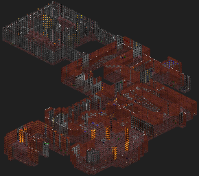 Thumbnail for a map of Comm-bat 29: Attonement for the PC game Rise Of The Triad.