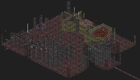 Thumbnail for a map of Comm-bat 32: The Sanctum Of Rocking for the PC game Rise Of The Triad.