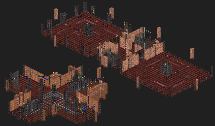 Thumbnail for a map of Comm-bat 35: Free Flight for the PC game Rise Of The Triad.