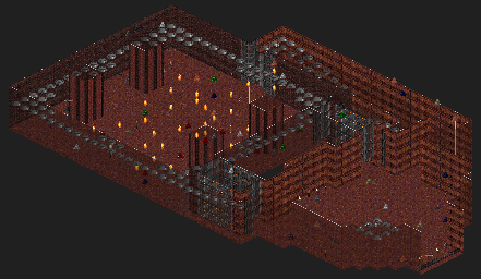Thumbnail for a map of Comm-bat 40: Crystal Fields for the PC game Rise Of The Triad.