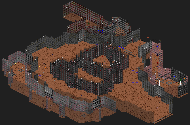 Thumbnail for a map of Comm-bat 44: Popcore for the PC game Rise Of The Triad.